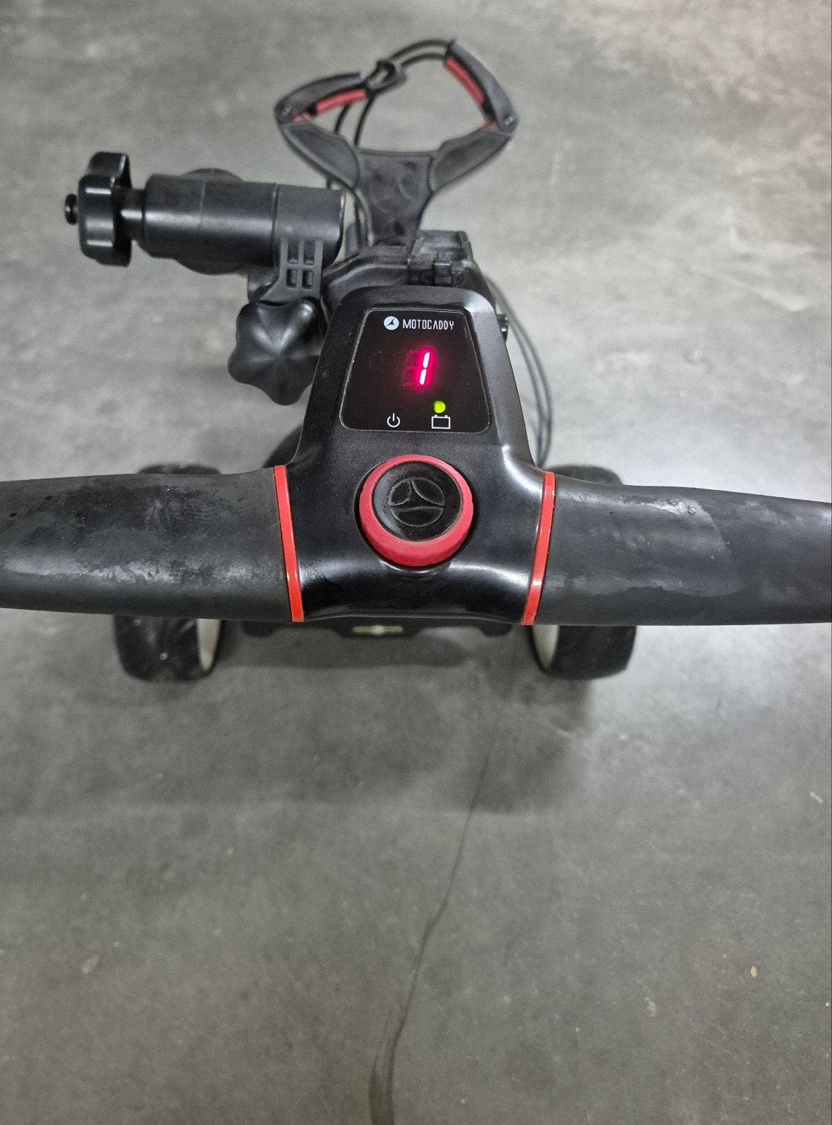 Motocaddy S1 - elektrische golftrolley met accessoires, Ophalen of Verzenden, Gebruikt, Golfkar, Overige merken