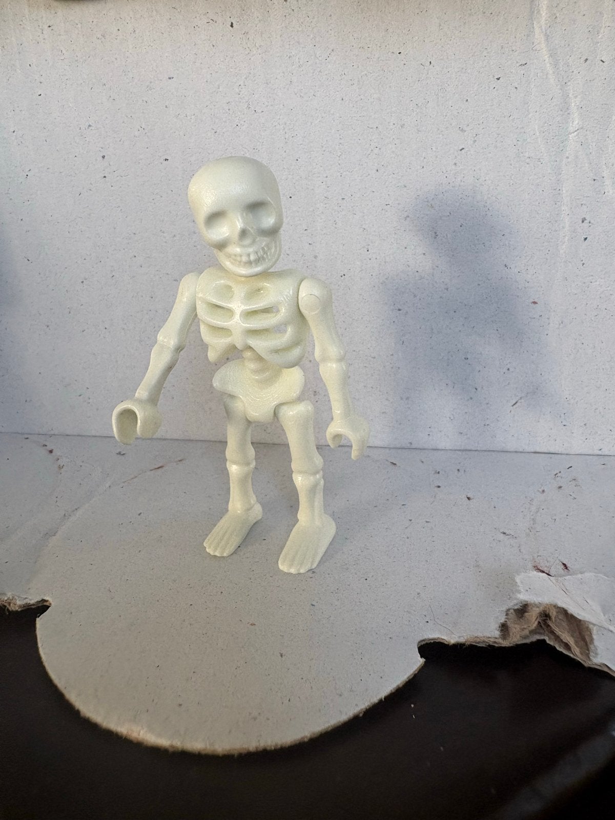 Playmobil skelet figuur - Halloween decoratie, Ophalen of Verzenden, Gebruikt