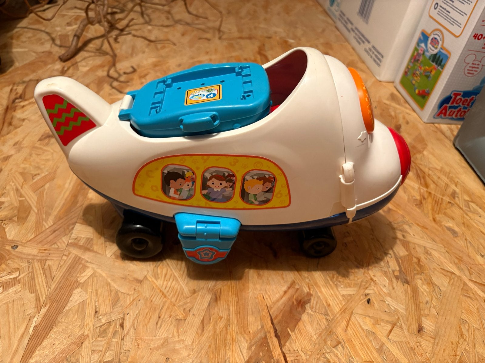 VTech Toet Toet Auto Vliegtuig met Vince, Ophalen of Verzenden, Zo goed als nieuw