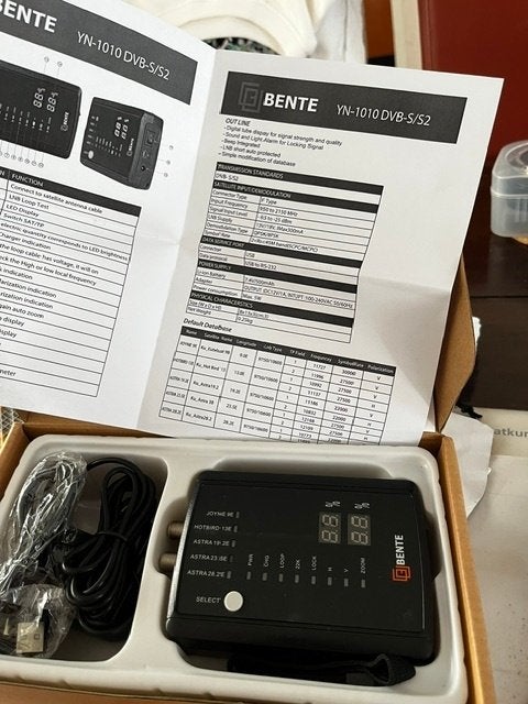 Bente Satelliet finder nieuw in doos, Ophalen of Verzenden, Nieuw, (Schotel)antenne-accessoires, Overige merken