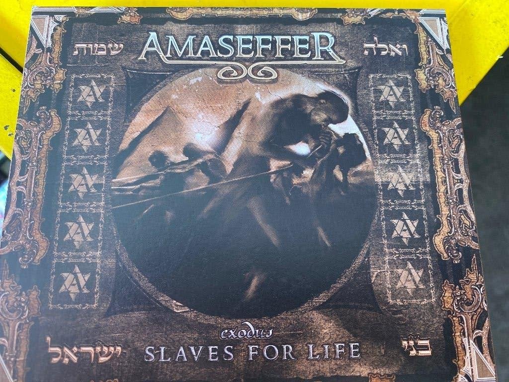 Amaseffer - Slaves for Life (Exodus Concept Album), Progressive Rock, Ophalen of Verzenden, Zo goed als nieuw, Inclusief boekje