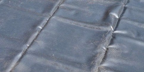 Gratis vijverfolie diverse stukken, o.a. 2m x 4,4m, Ophalen, Gebruikt