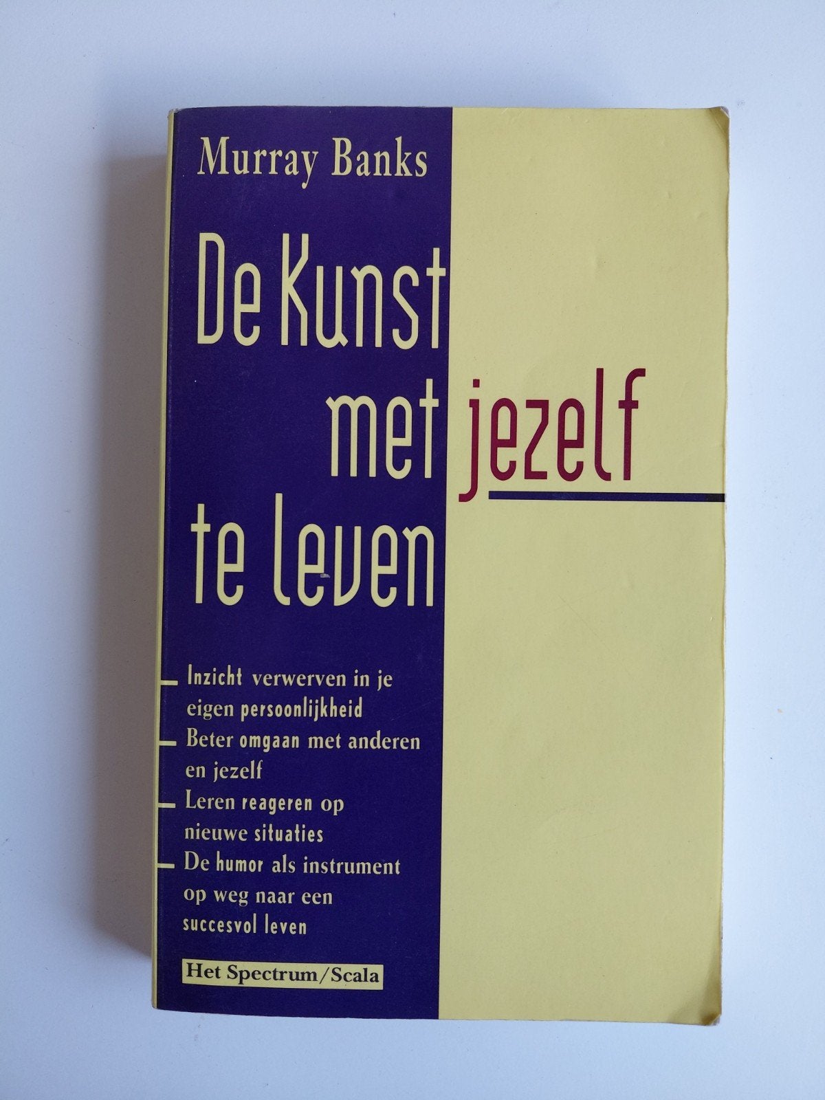 M. Banks - De kunst met jezelf te leven, Ophalen of Verzenden, Gelezen, Ontwikkelingspsychologie, M. Banks