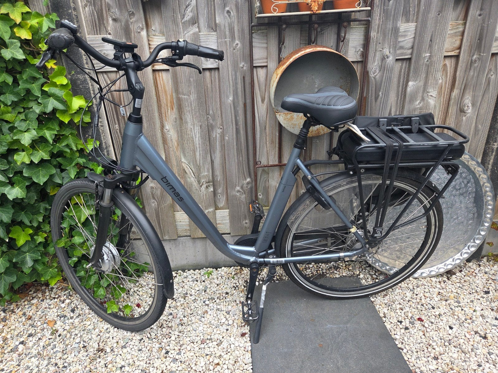 Bimas elektrische damesfiets,  frame kapot, Ophalen, Gebruikt, Overige merken