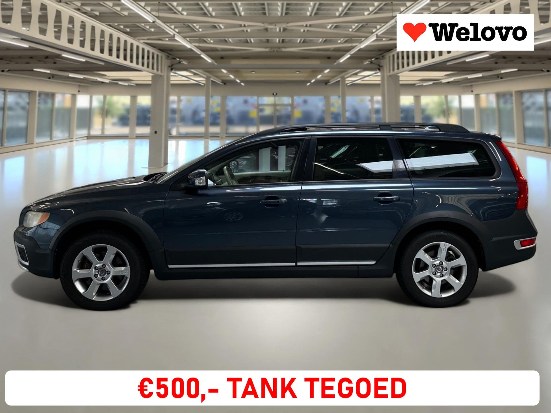 Volvo XC70 3.2 Kinetic Garantie, Rijklaar, Schuifdak, Trekha, Automaat, 238 pk, Gebruikt, Blauw