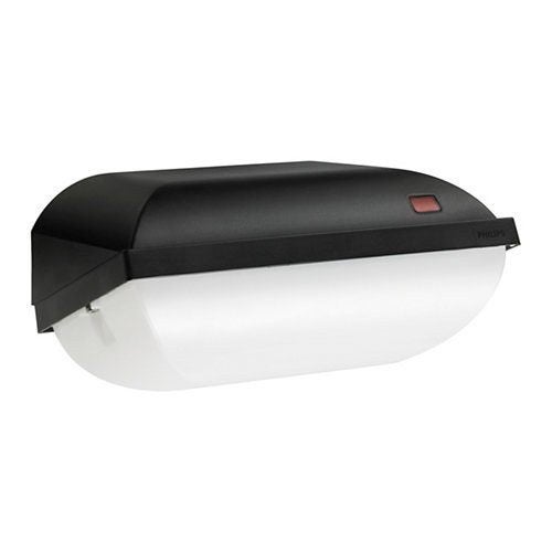BWC120 LED 18W/830 zwart +schemerschak - Philips, Verzenden, Nieuw