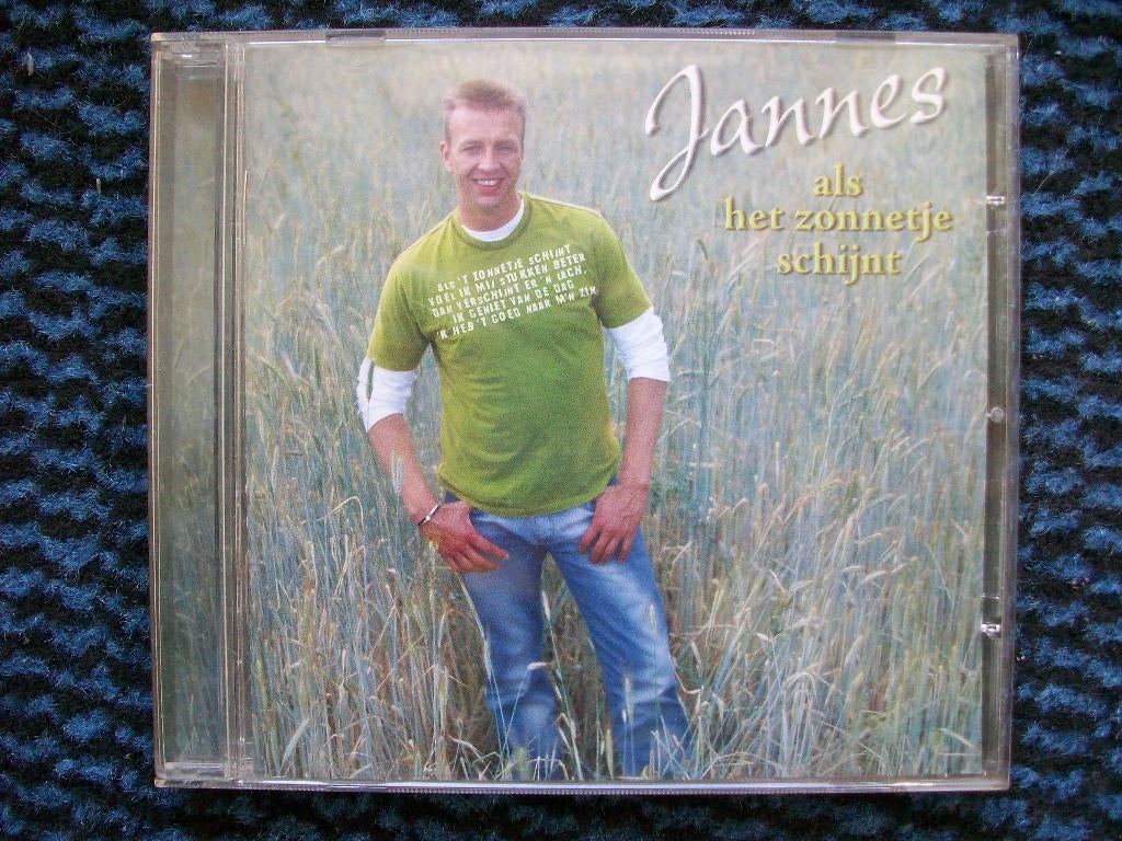 6 cd's van JANNES, Ophalen of Verzenden, Zo goed als nieuw, Levenslied of Smartlap, Boxset