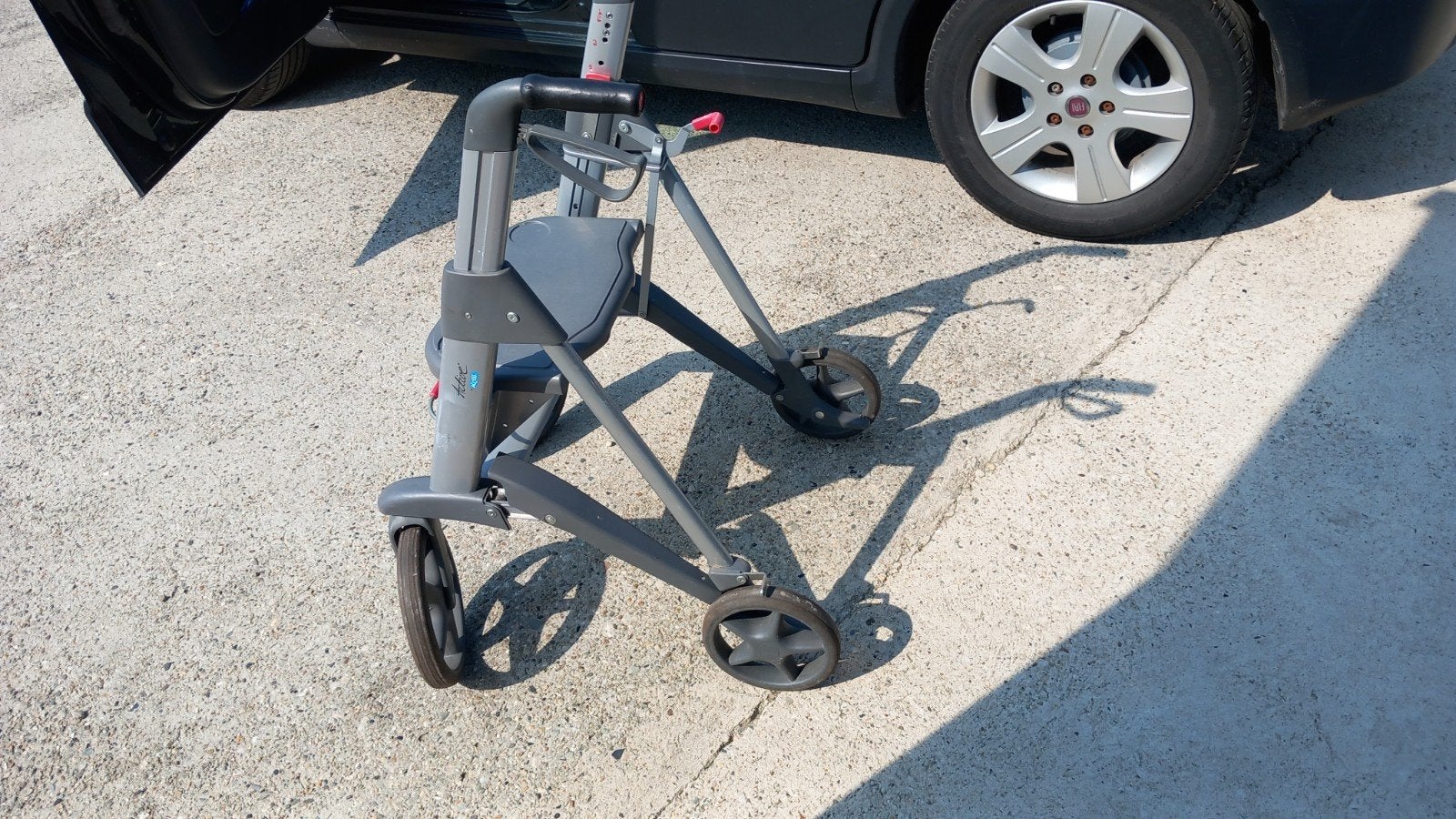 Rollator, Ophalen, Gebruikt