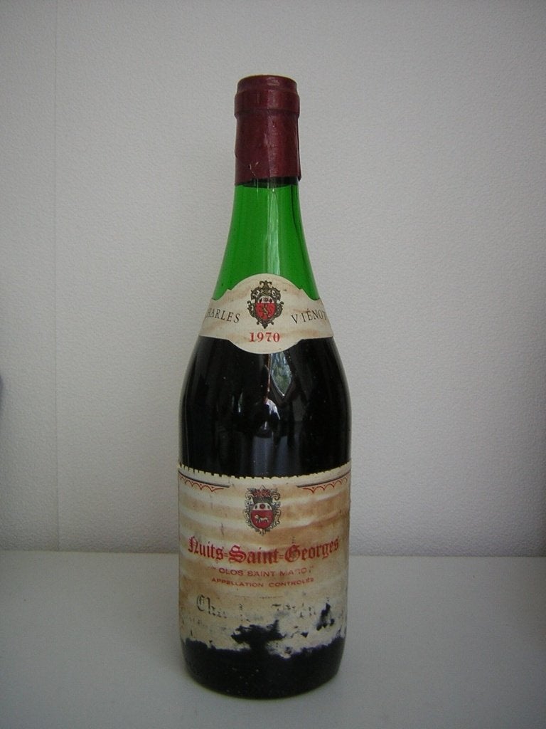 1970 Bourgogne Nuits St. George 1 er Cru Clos Saint Marc !!!, Frankrijk, Nieuw, Ophalen of Verzenden, Rode wijn