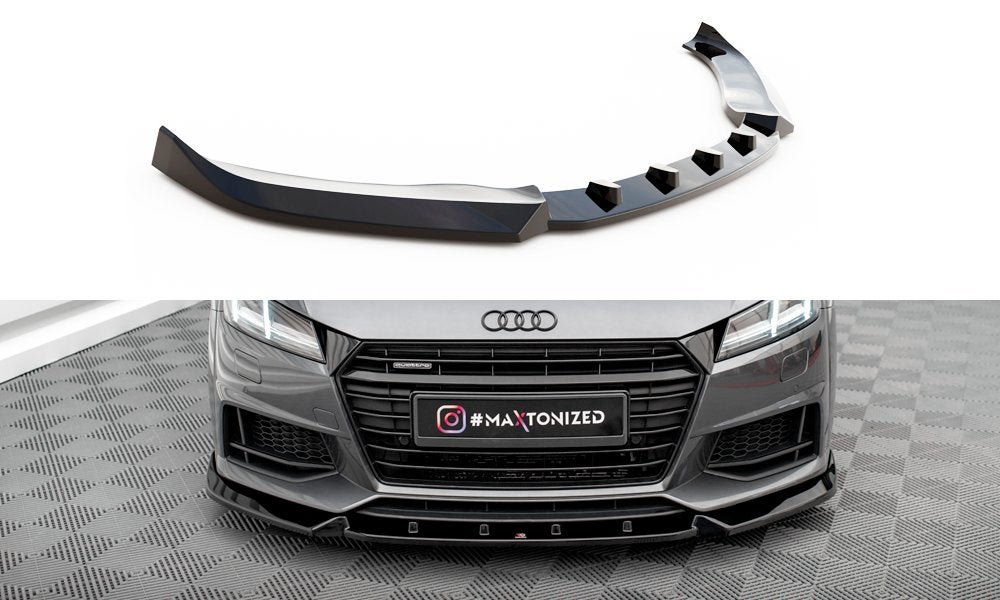 Voorlip spoiler sideskirt diffuser - Audi TT S-Line 8S 14-18, Ophalen of Verzenden
