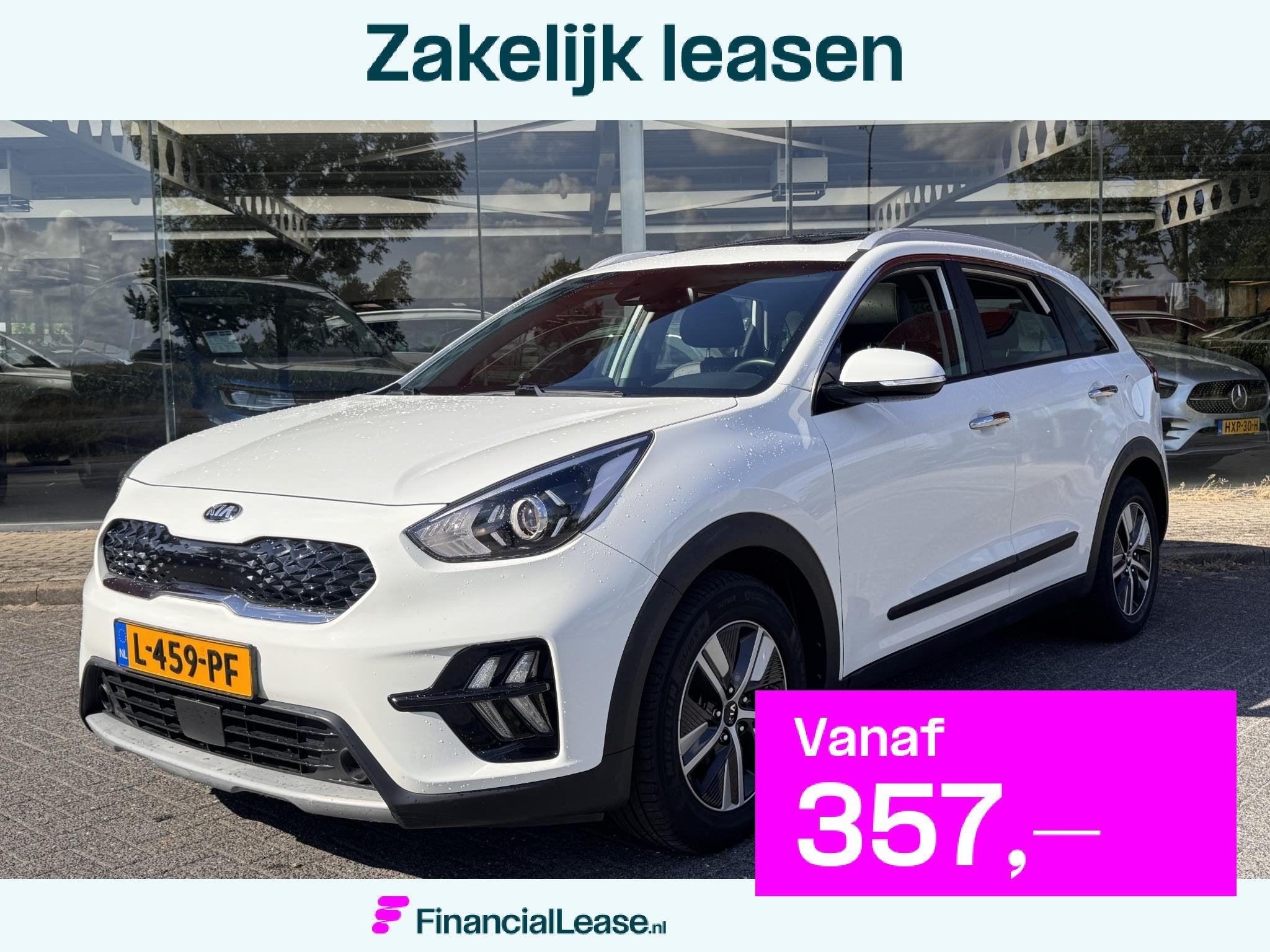 Kia Niro 1.6 GDi Hybrid DynamicLine Sky | Schuifdak | Climat