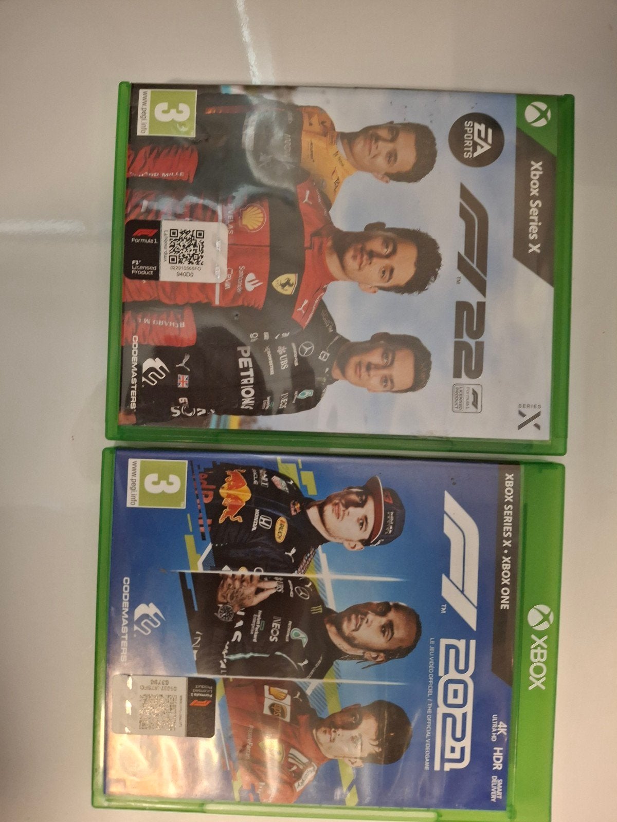 F1 2021 & F1 22 voor Xbox (los of samen), Ophalen, Zo goed als nieuw
