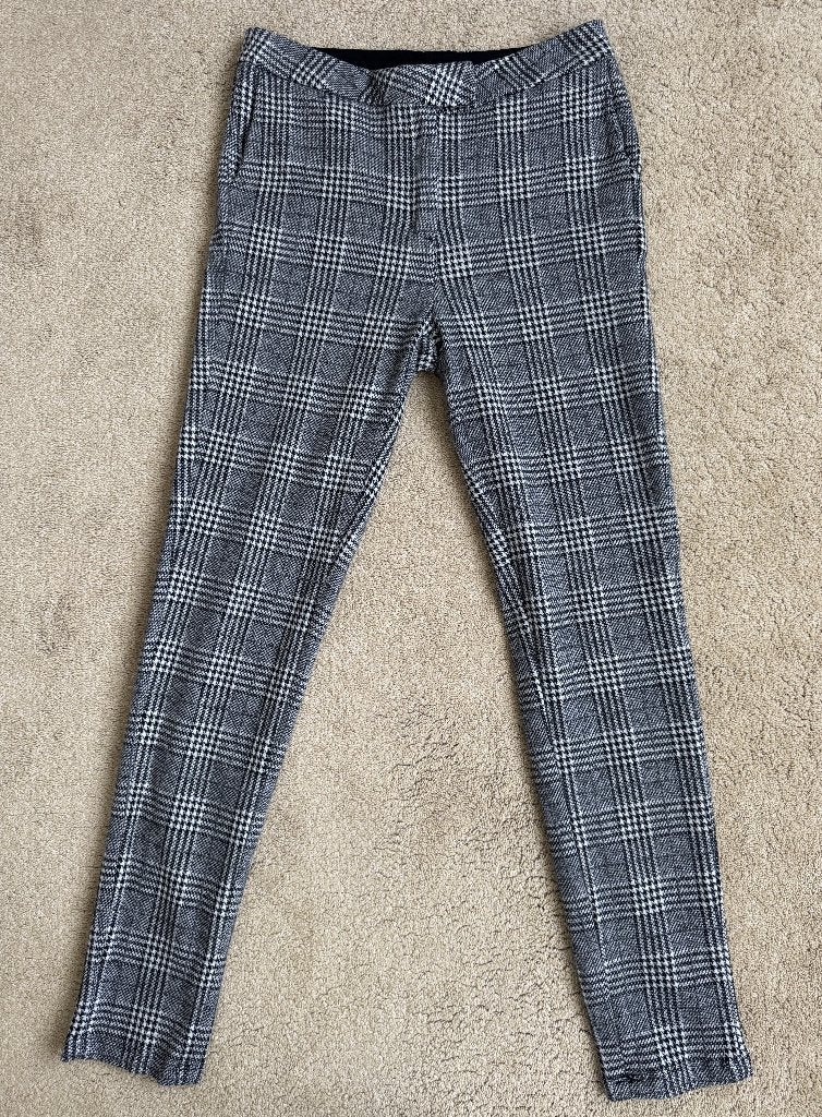 Geruite broek Penn&Ink, maat S, Verzenden, Maat 36 (S), Gedragen, Grijs
