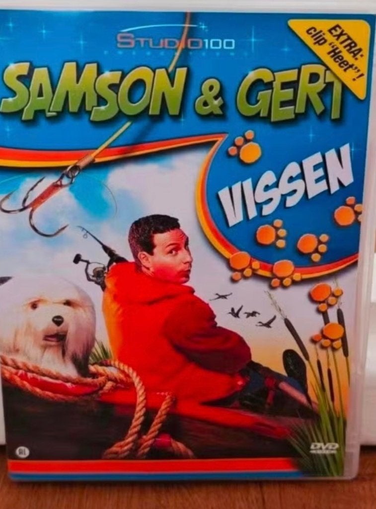 Samson & Gert -Vissen- krasvrij- ook verzenden, Cd's en Dvd's, Dvd's | Kinderen en Jeugd, Ophalen, Alle leeftijden, Overige genres