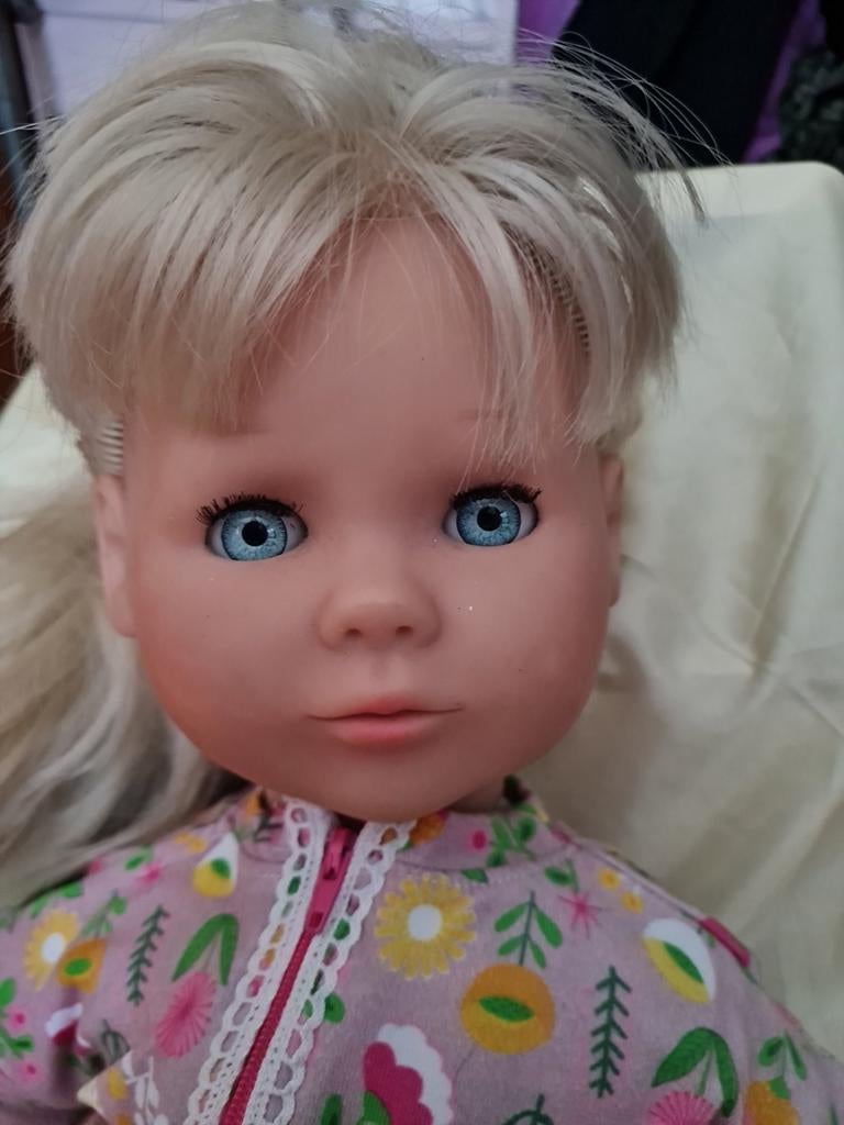 Mooie grote Max Zapf Creation babypop - Zo goed als nieuw, Ophalen of Verzenden, Zo goed als nieuw, Babypop