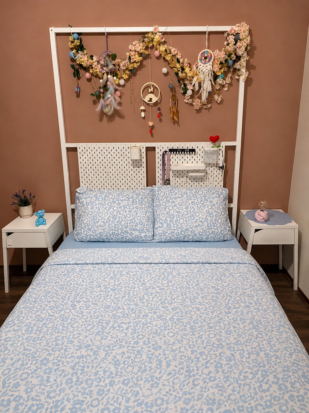 IKEA VITARNA Hemelbed 140x200 cm - Zonder voorkant, Ophalen, Gebruikt, Wit, 140 cm