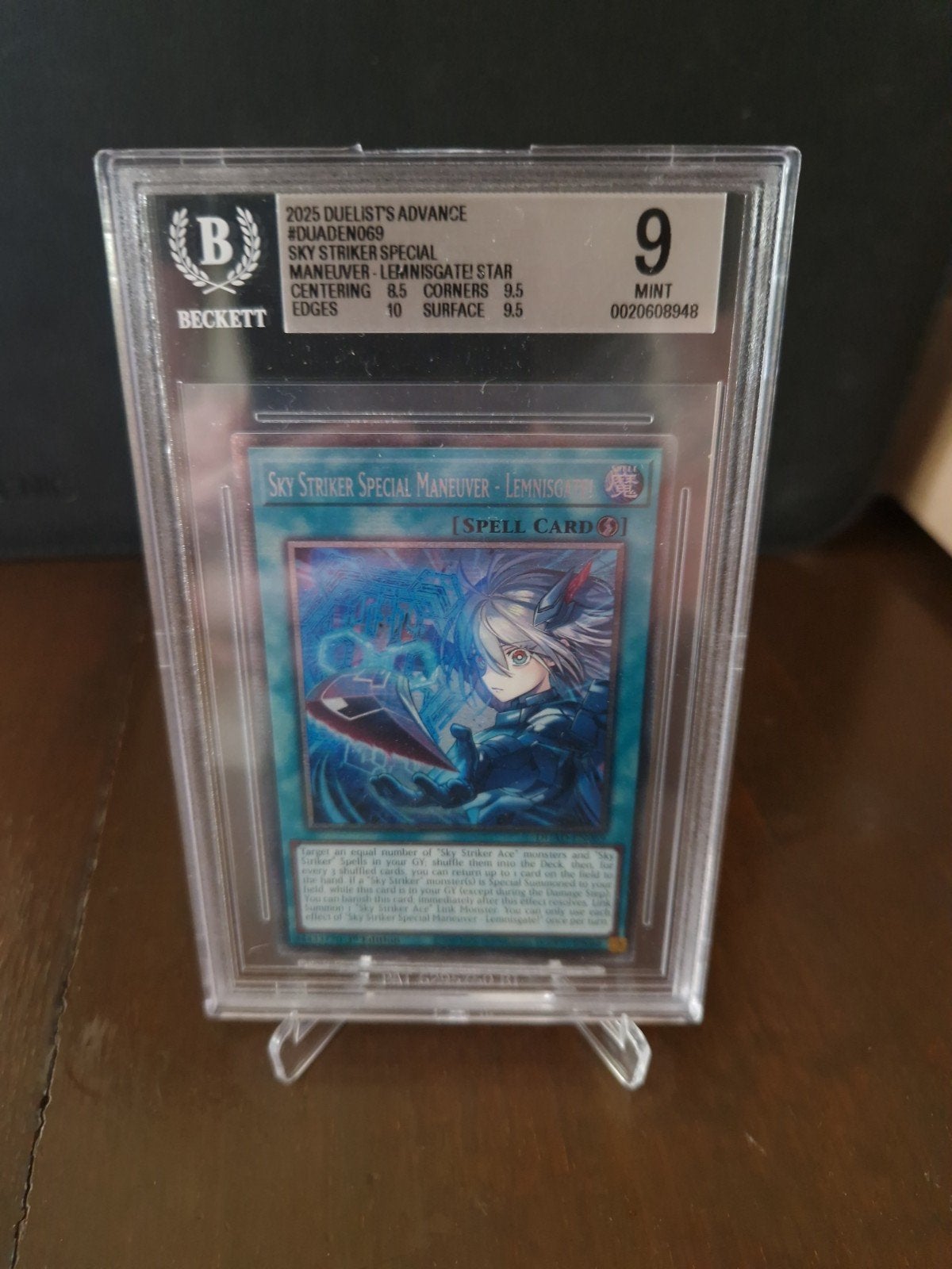 Yu-Gi-Oh! Sky Striker Special Maneuver - Lemniscate BGS 9, Hobby en Vrije tijd, Verzamelkaartspellen | Yu-gi-Oh!, Ophalen of Verzenden