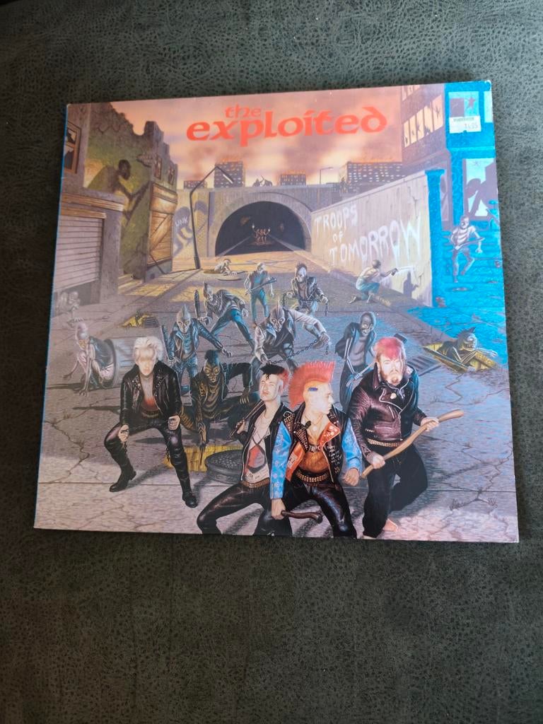 The Exploited - Troops of Tomorrow (Vinyl LP), Gebruikt, 1980 - 1989, Alternative, Ophalen of Verzenden