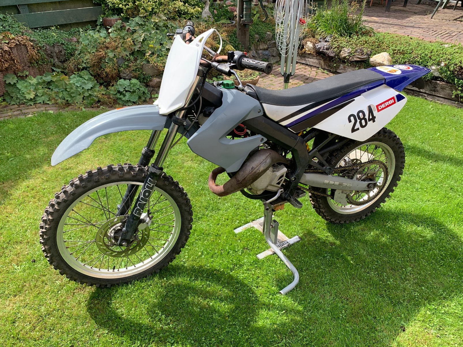 Derbi crossbrommer 50cc compleet, Ophalen, Gebruikt, 50 cc, Derbi
