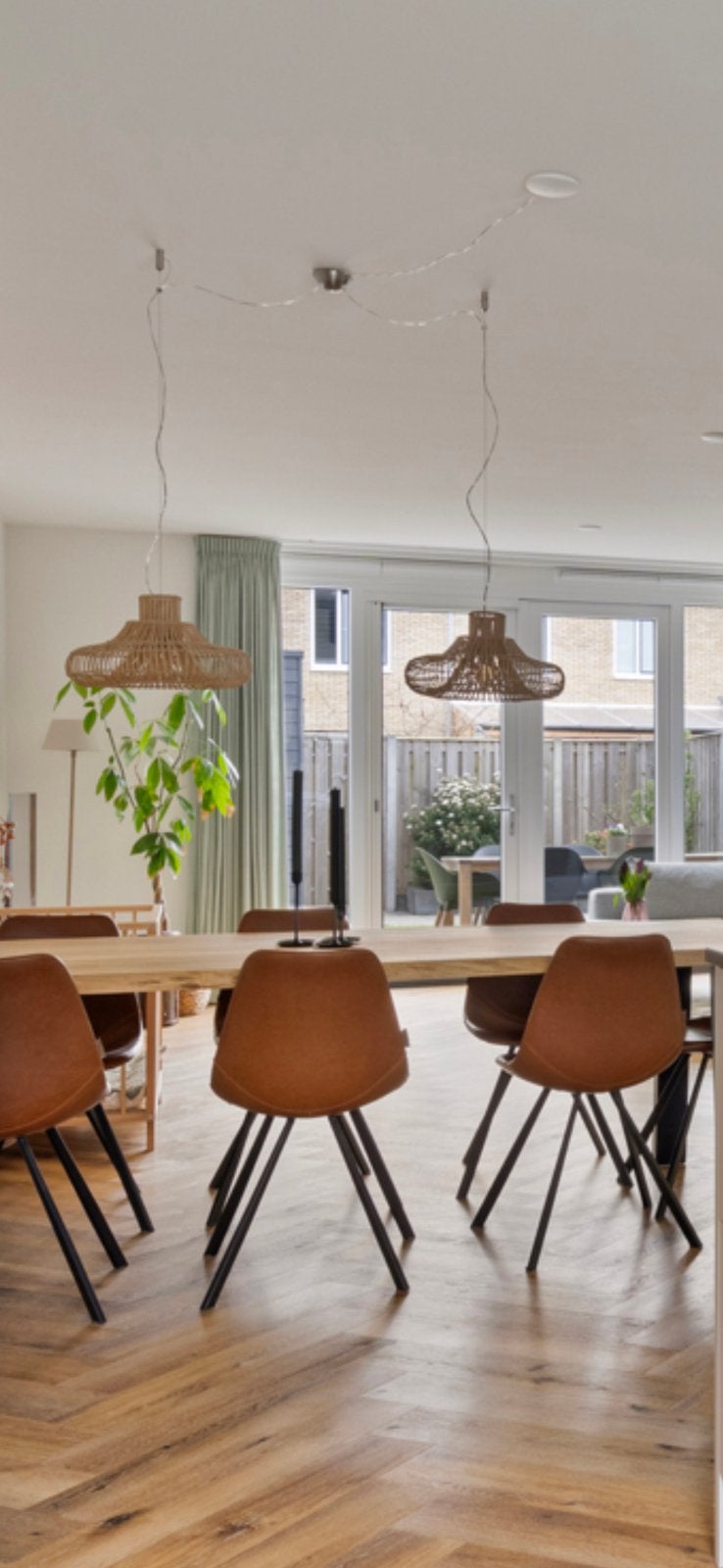 GOOD&MOJO hanglamp Kalahari rotan, Overige materialen, Scandinavisch, bohemian, Zo goed als nieuw, E27 (groot)