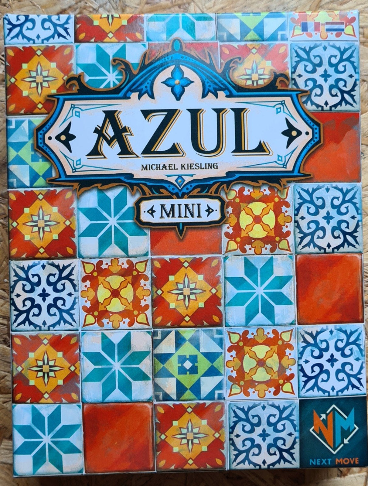 Azul Mini - Compact bordspel voor onderweg, Ophalen of Verzenden, Zo goed als nieuw, Een of twee spelers, Next Move Games