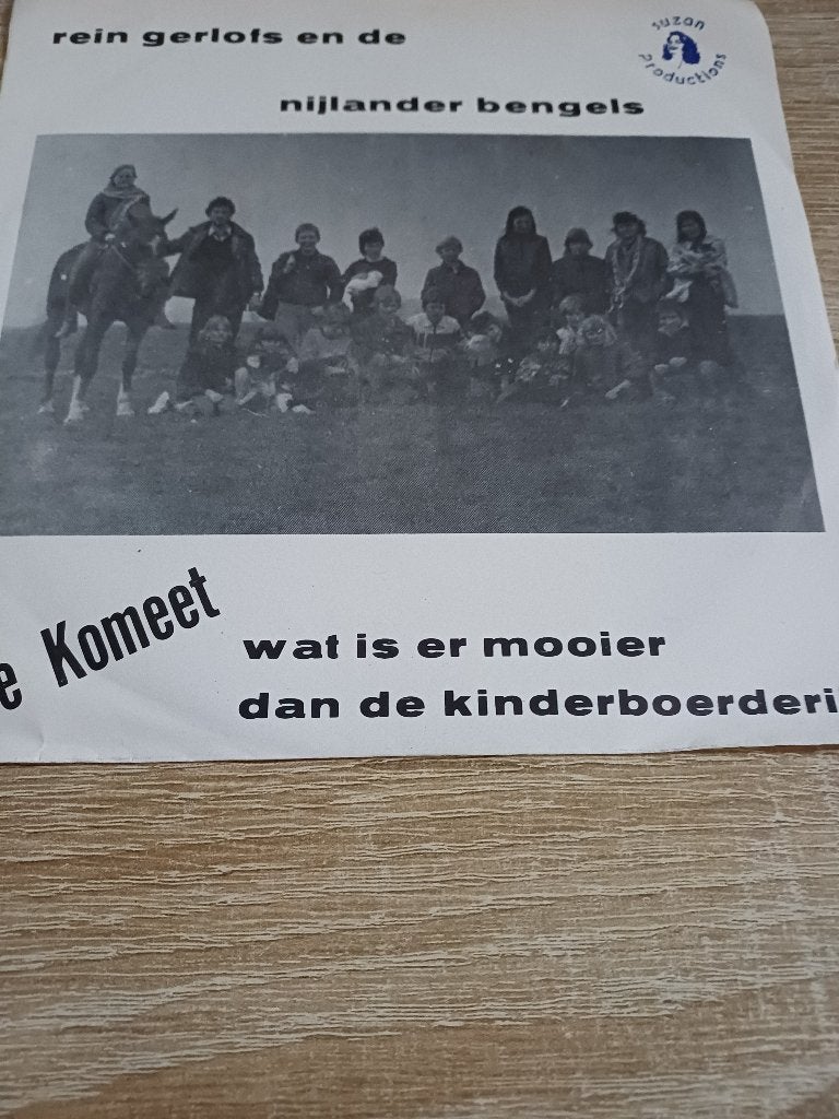379 Single Rein Gerlof en de Nijlander bengels – De Komeet, 7 inch, Ophalen of Verzenden, Zo goed als nieuw, Overige typen