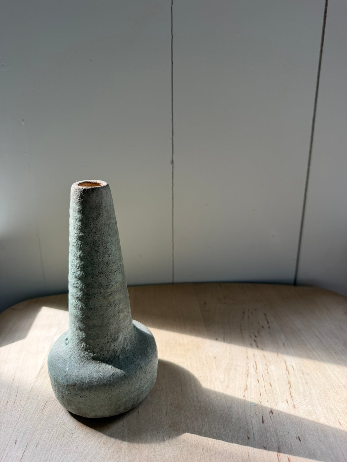 handgemaakte keramieken vaas vintage jaren ‘60 ‘70, Huis en Inrichting, Ophalen of Verzenden, Zo goed als nieuw