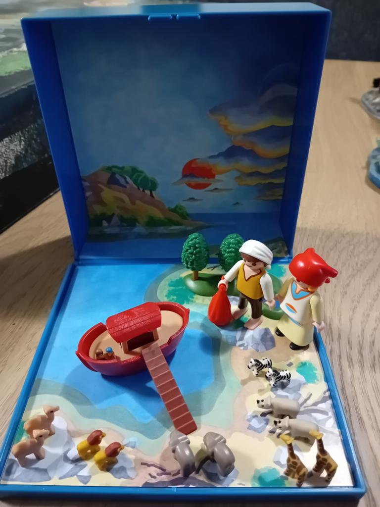 Playmobil Noach's Ark Compact Speelset, Kinderen en Baby's, Speelgoed | Playmobil, Gebruikt, Ophalen of Verzenden