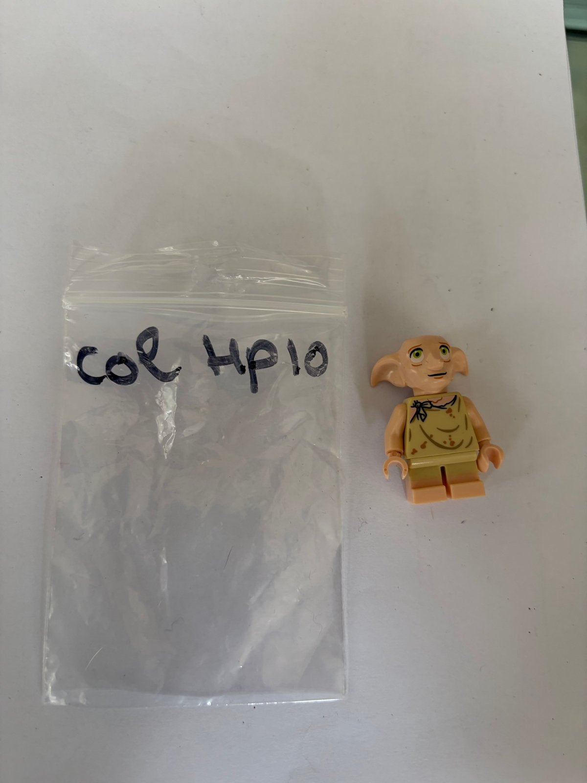 LEGO Harry Potter Dobby Minifiguur (col hp10), Ophalen of Verzenden, Zo goed als nieuw, Lego