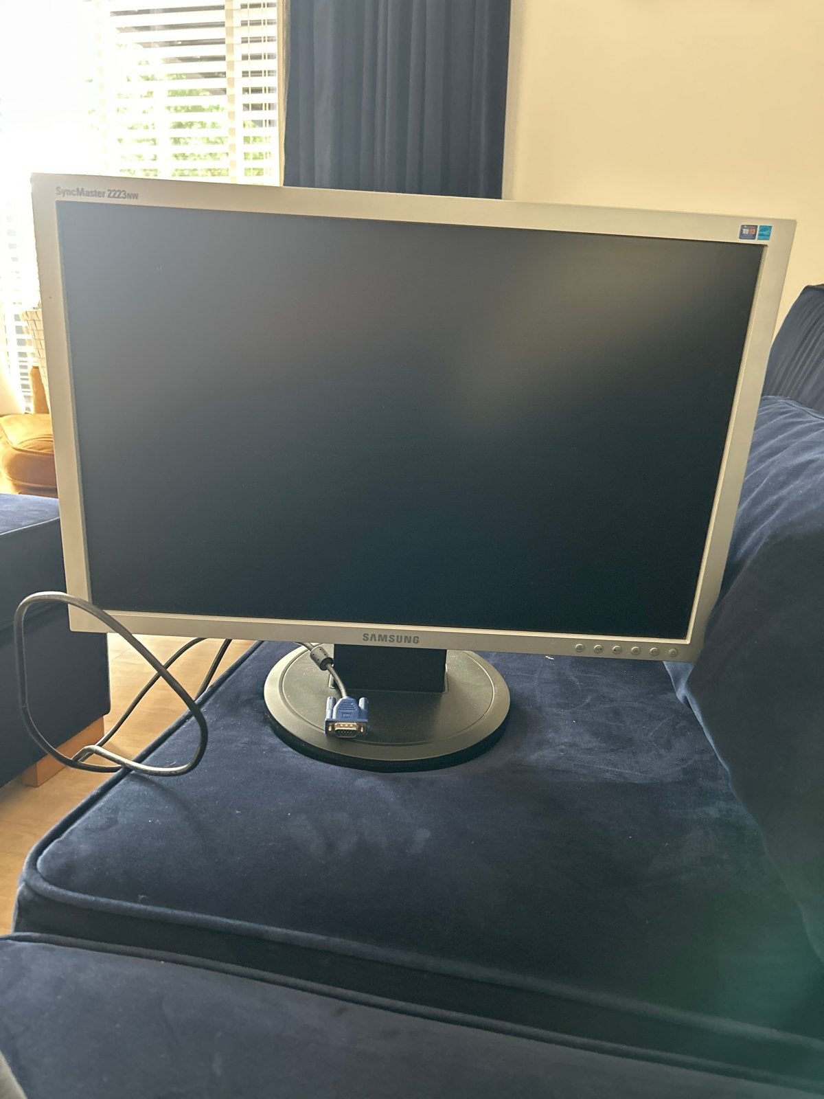 Samsung SyncMaster 2223HM Monitor - 22 inch, Ophalen, Gebruikt, Full HD, VGA
