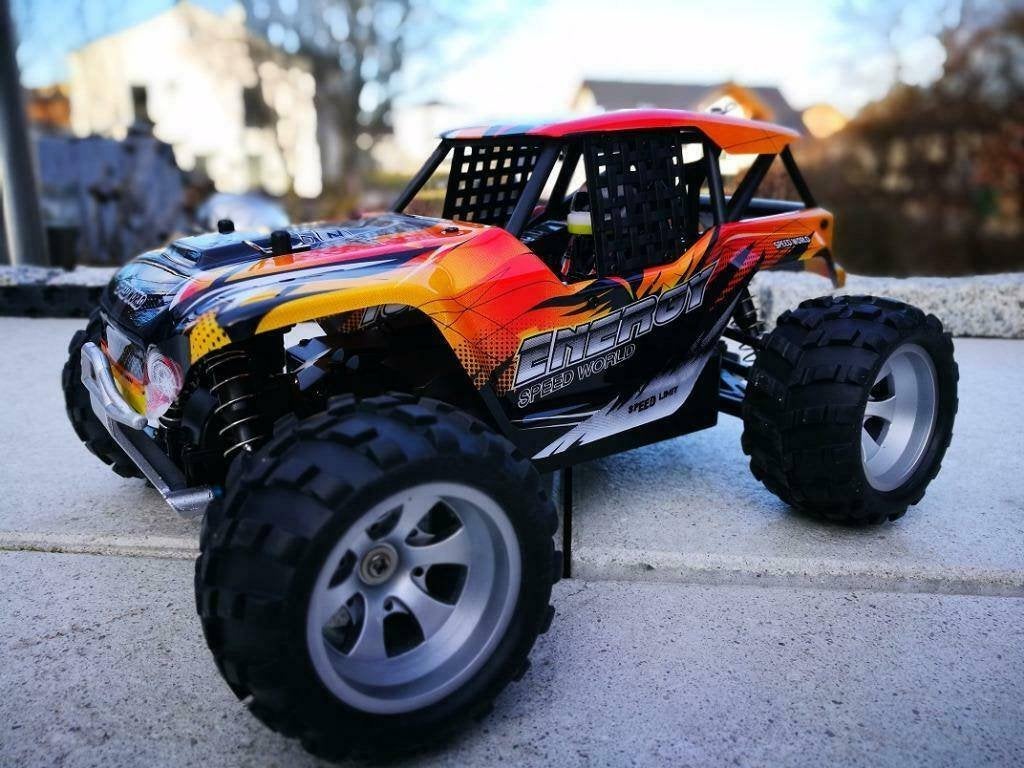 Rijklare RC 4x4 Drive Monster Truck Buggy SUV 2,4 Ghz. RTR, Elektro, Auto offroad, Nieuw, Ophalen of Verzenden