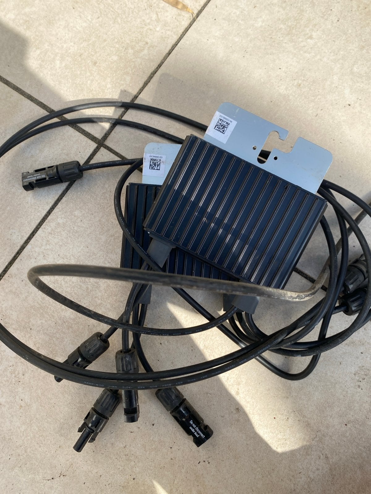SolarEdge optimizers (2 stuks), Ophalen, Gebruikt, Overige typen