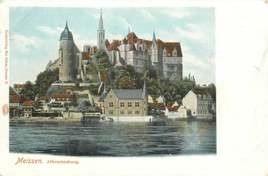 701-297-027 Meissen Albrechtsburg, Verzenden, Voor 1920, Duitsland