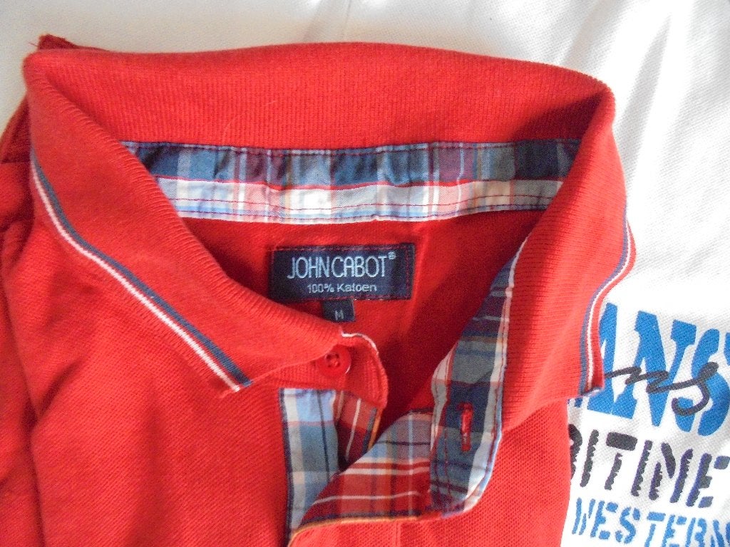 polo shirts, Kleding | Heren, Ophalen of Verzenden, John Cabot, Gedragen, Maat 48/50 (M)