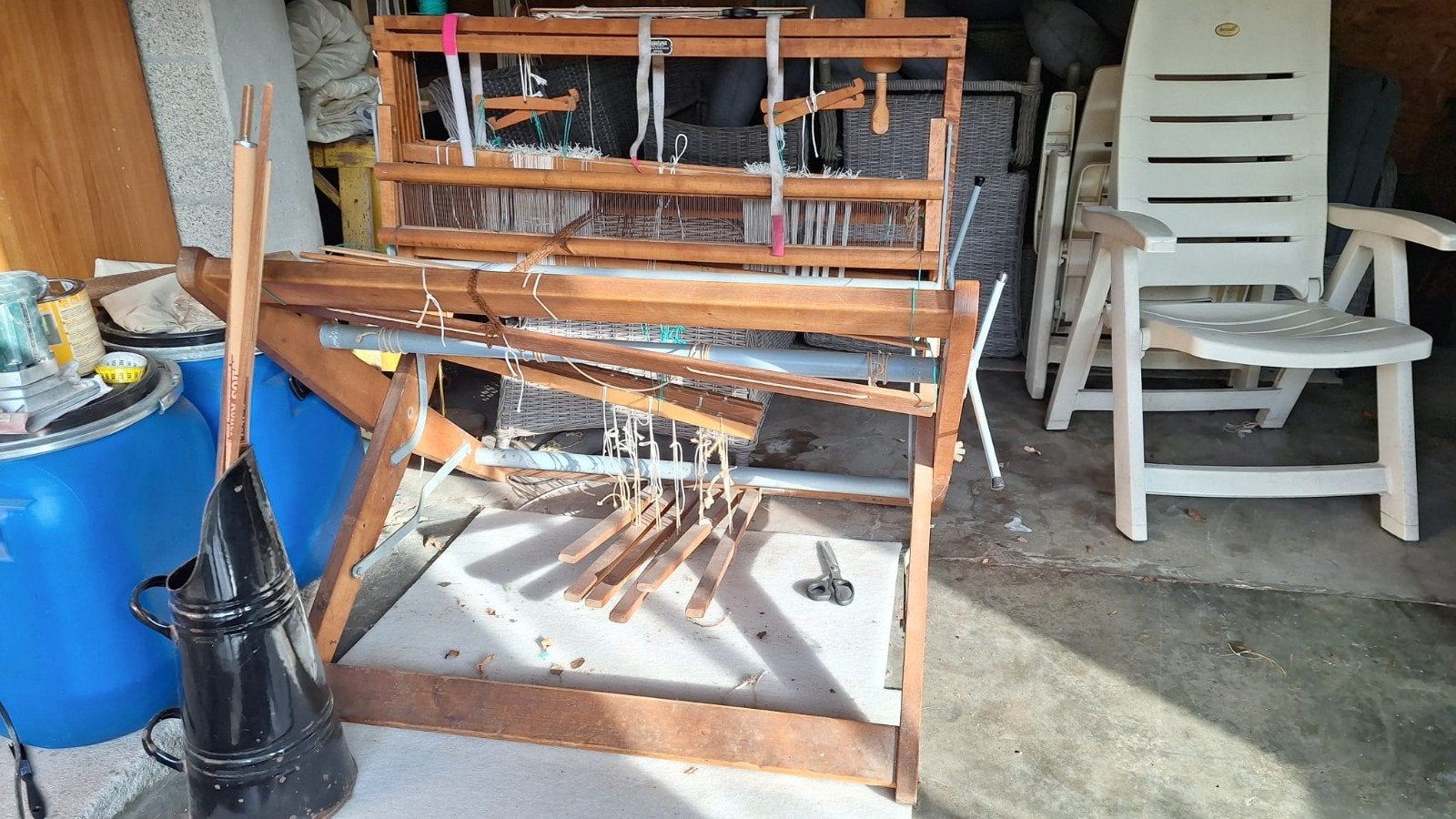 Houten weefgetouw en molen, Ophalen, Gebruikt, Overige typen