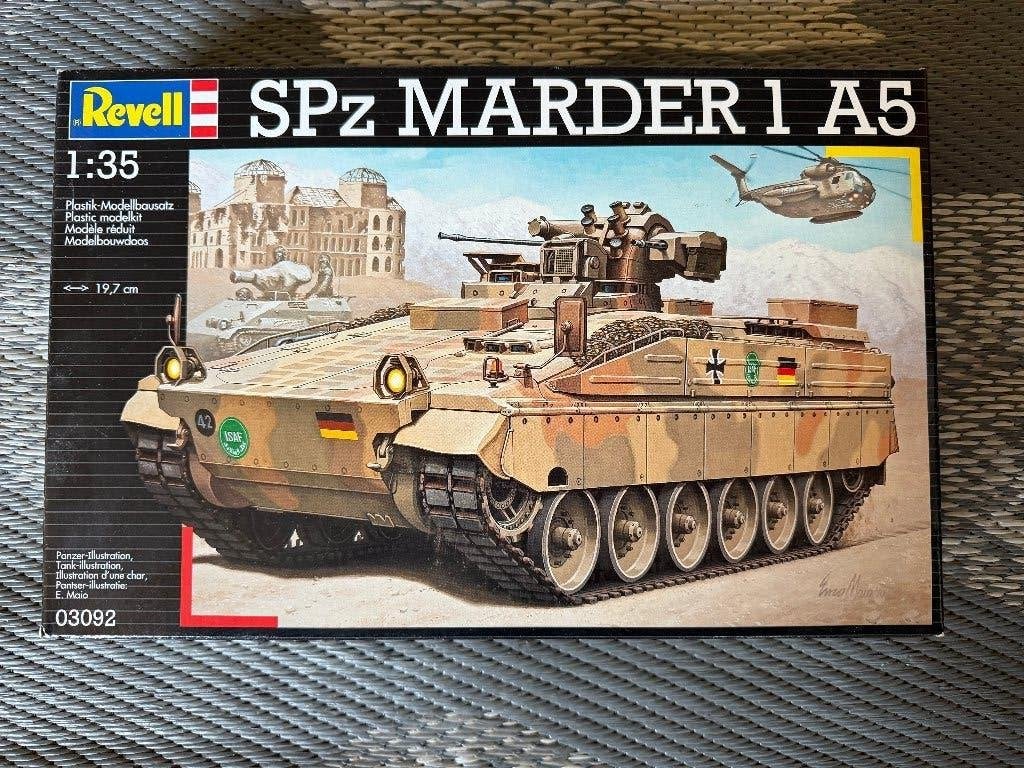 Revell SPz Marder 1 A5 Modelbouw Tank 1:35, Tank, Revell, Groter dan 1:32, Nieuw