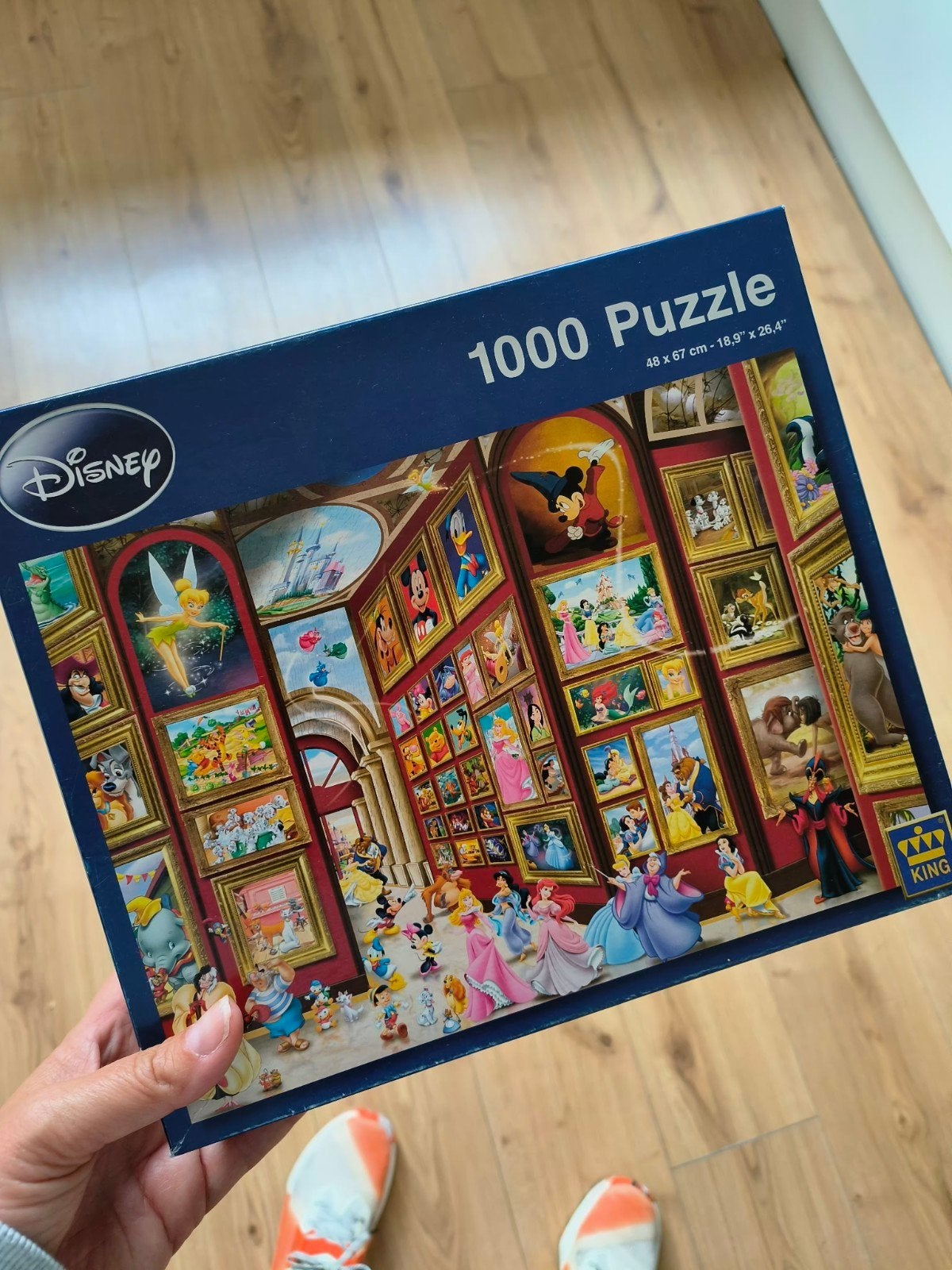 Disney 1000 Stukjes Puzzel - Disney Figuren Galerij, Ophalen of Verzenden, 500 t/m 1500 stukjes, Gebruikt