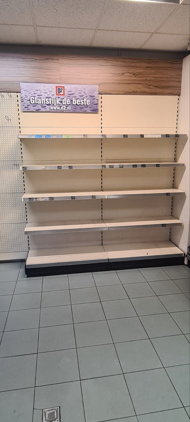 Tankstation/winkel/shop inventaris, Ophalen