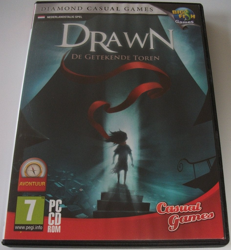 PC Game *** DRAWN *** De Getekende Toren, Puzzel en Educatief, 1 speler, Ophalen of Verzenden, Zo goed als nieuw