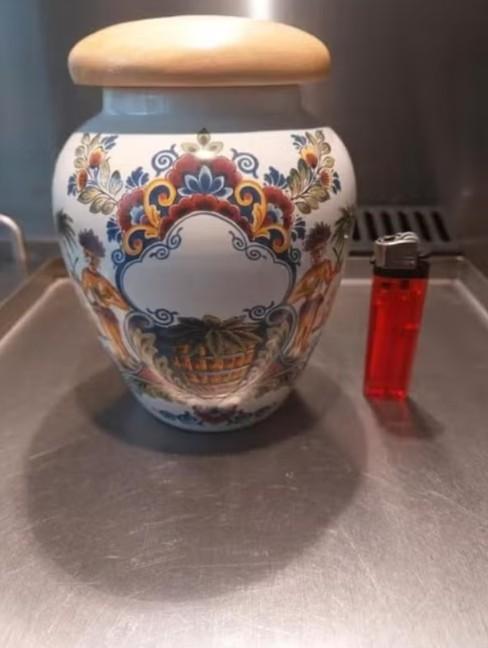 Tabakspot Delft (Delfts blauw?), Antiek en Kunst, Ophalen of Verzenden