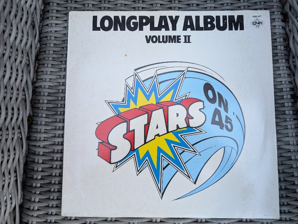 LP - Stars on 45 - Longplay Album Volume 2, Cd's en Dvd's, Vinyl | Dance en House, Ophalen of Verzenden, Zo goed als nieuw, 12 inch