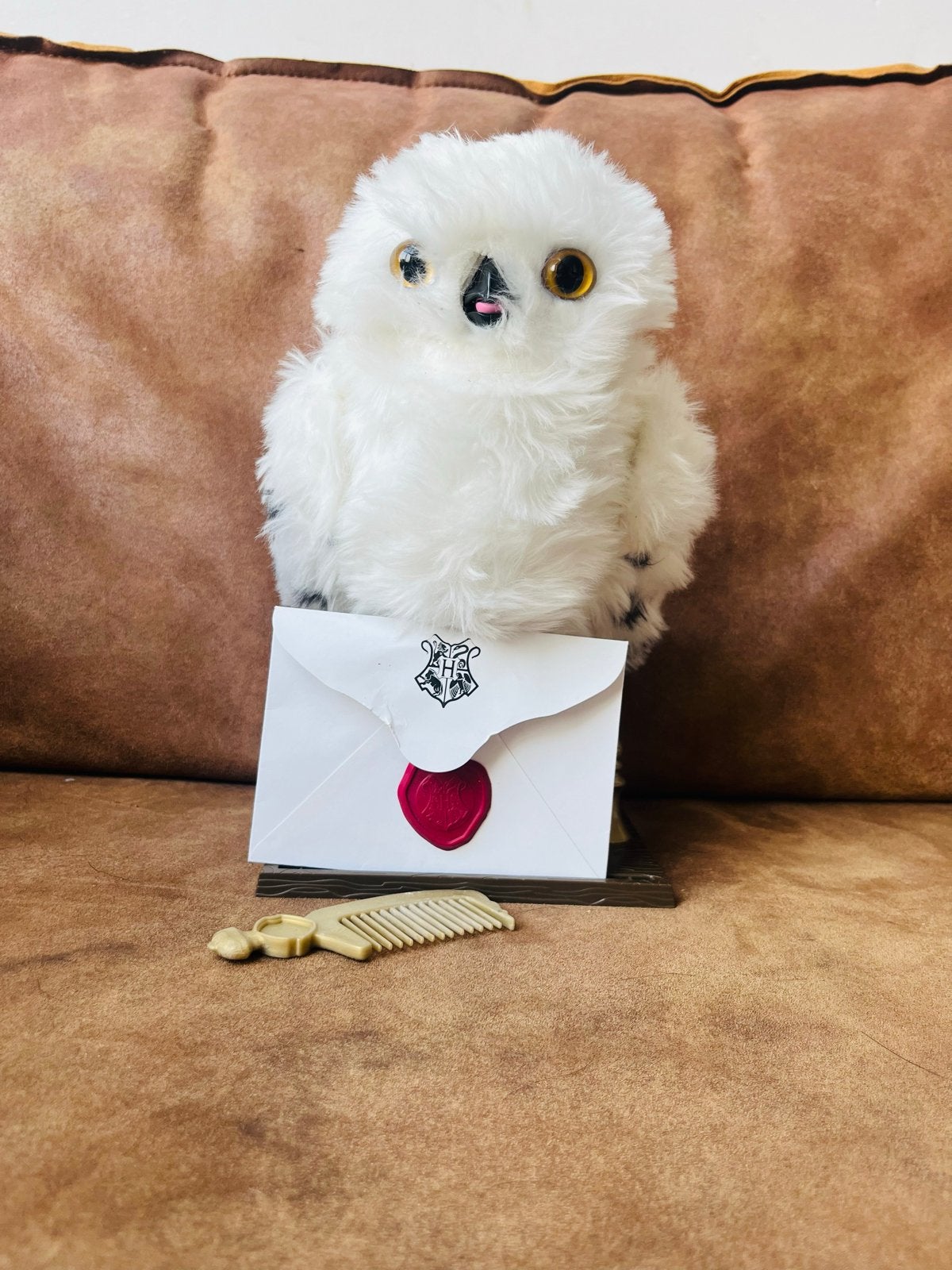 Harry Potter Hedwig Uil Knuffel met Geluid en Beweging, Overige merken, Met geluid, Overige karakters, Overige typen
