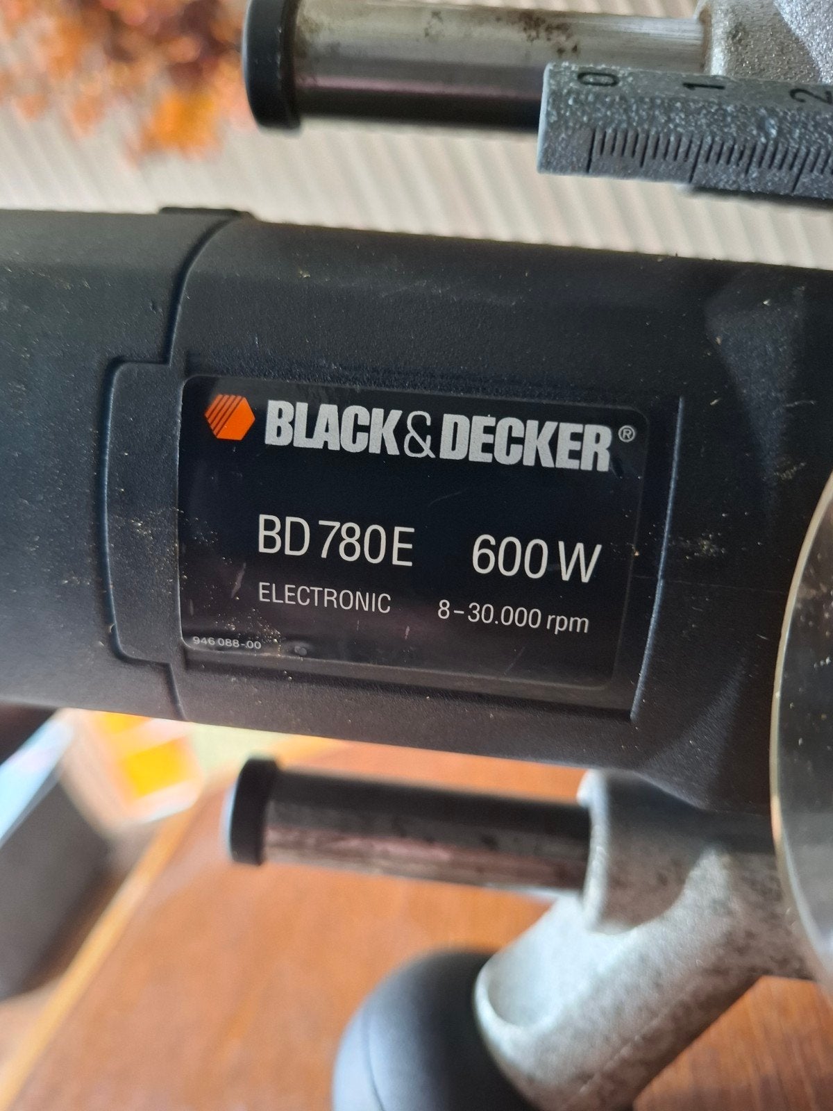 Black & Decker BD780E Bovenfrees in houten kist, Ophalen, Gebruikt, Black & Decker, Bovenfrees