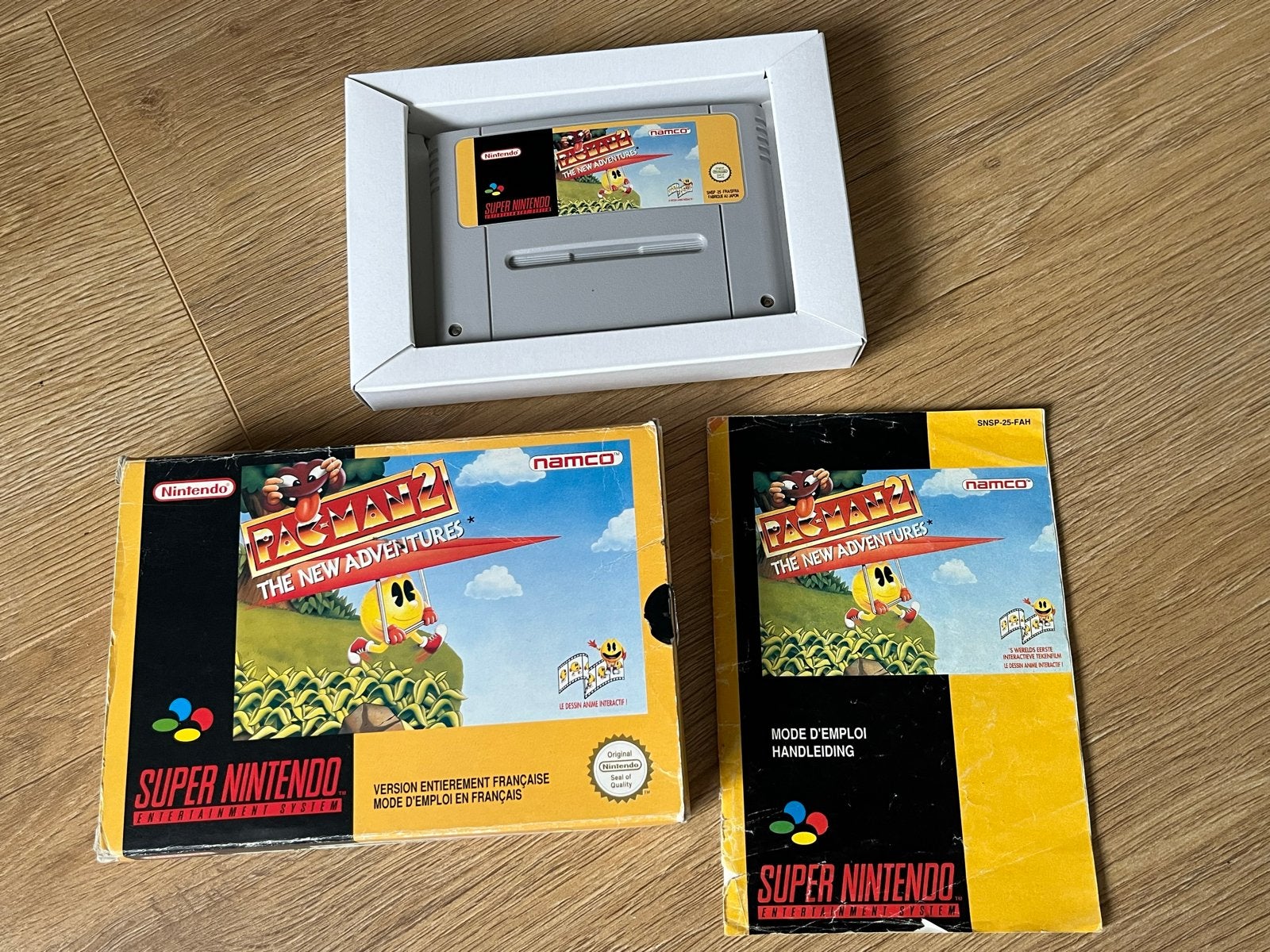 Pac-Man 2 Super Nintendo (SNES), Spelcomputers en Games, Avontuur en Actie, 1 speler, Ophalen of Verzenden, Zo goed als nieuw