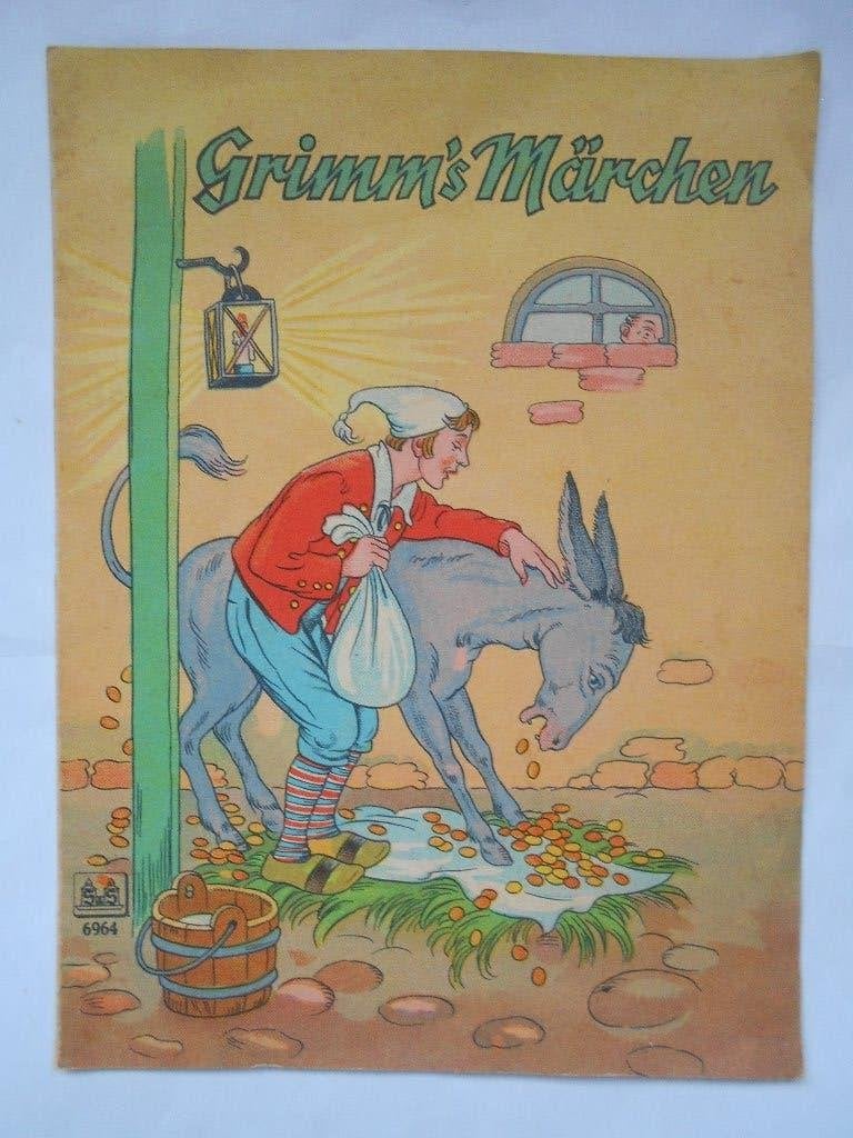 Grimm's Märchen - Sprookjesboekje (Duits) zeer oud maar gaaf, Ophalen of Verzenden, Gelezen, Gebroeders Grimm