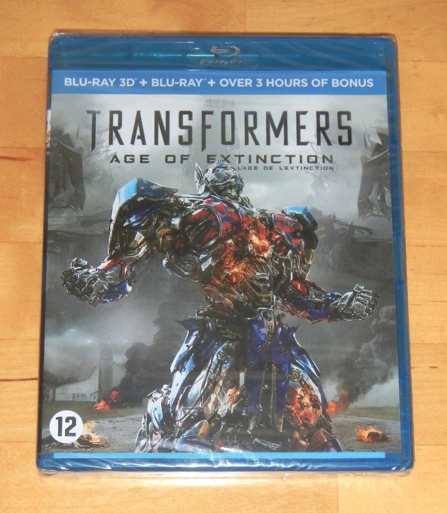 blu ray 3D + 2D - Transformers: Age of Extinction - NIEUW, Ophalen, Nieuw in verpakking