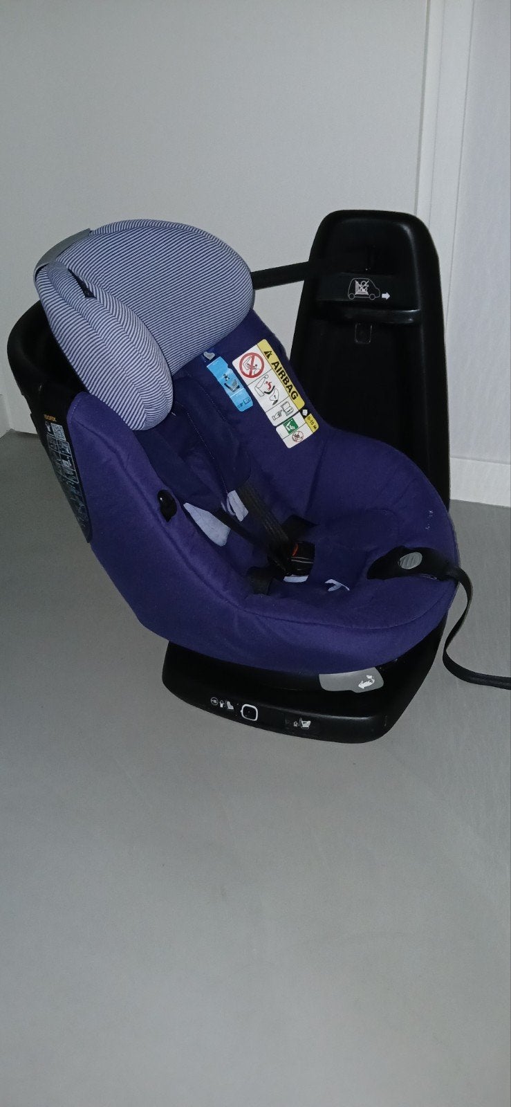 Maxi Cosi Axissfix i-size autostoel draaibaar <19kg 61-105cm, Ophalen, 9 t/m 18 kg, Zo goed als nieuw, Isofix
