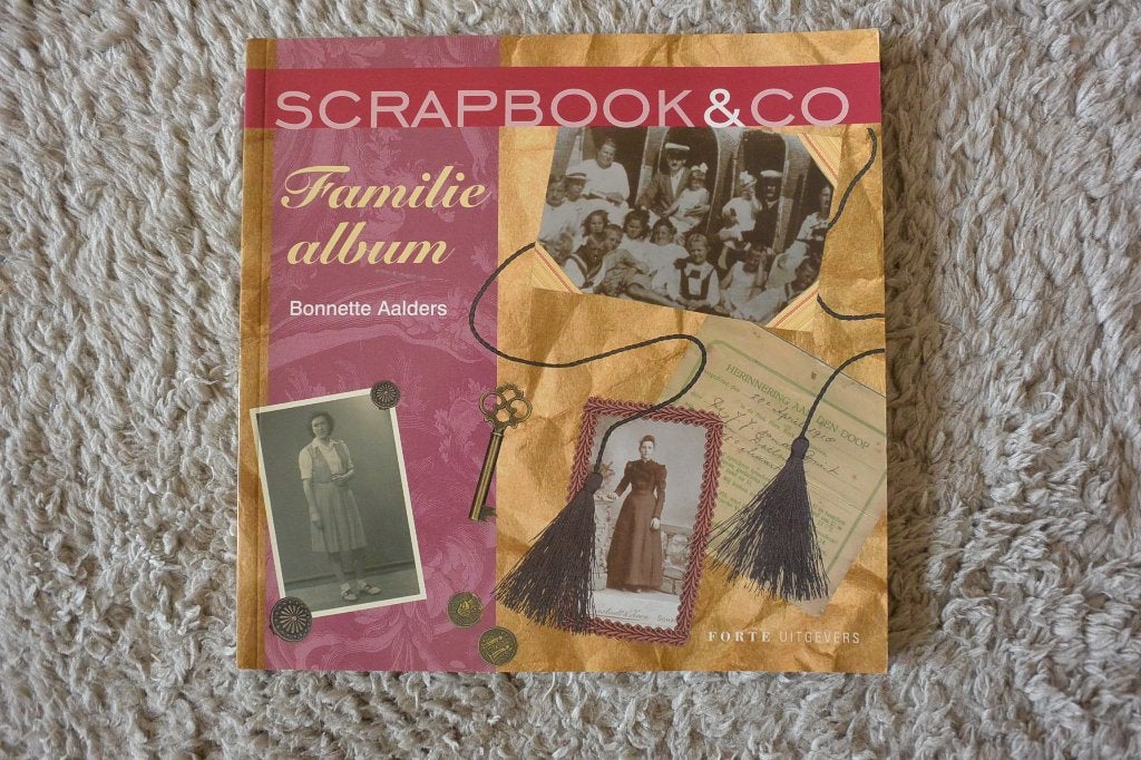 Scrapbook & co familie album, Ophalen of Verzenden, Zo goed als nieuw, Scrapbooking en Knutselen, Bonnette Aalders