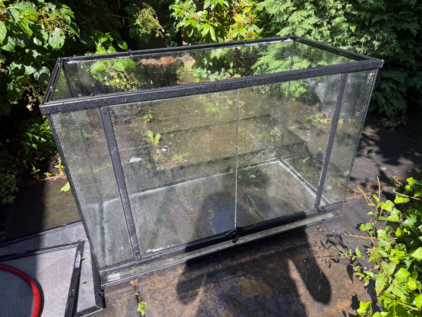 Terratlantis terrarium 89x45x60 met veel toebehoren, Ophalen, Gebruikt, Terrarium of Paludarium