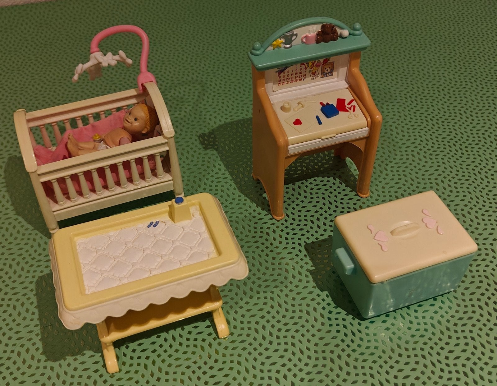 Fisher Price Living Family Grand Dollhouse Babykamer (90's), Kinderen en Baby's, Speelgoed | Fisher-Price, Ophalen of Verzenden